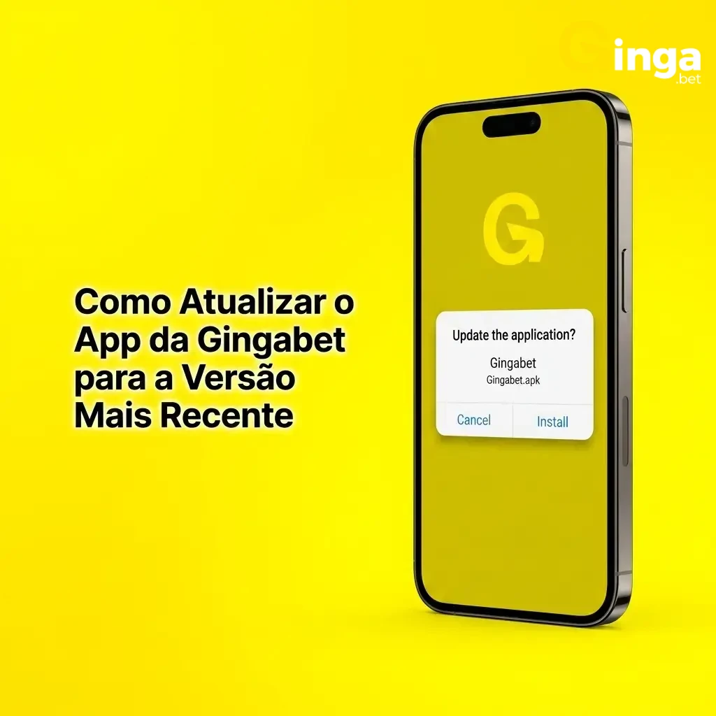 Tela do navegador mostrando a plataforma Gingabet atualizada automaticamente, sem necessidade de download manual.