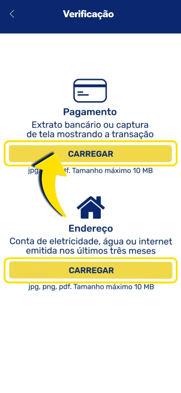 Ative sua conta na Gingabet agora.