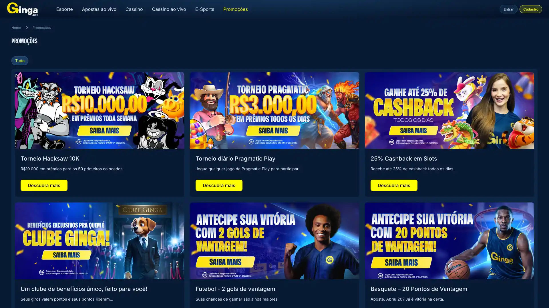 Gingabet descubra promoções e acompanhe ofertas disponíveis na plataforma.