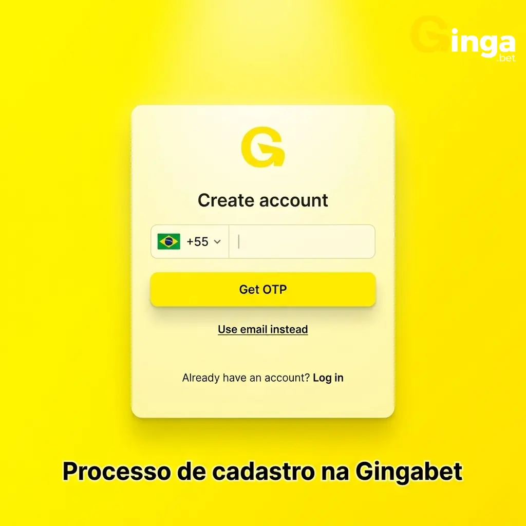 Passo a passo do processo de cadastro na Gingabet com formulário de registro e opções de pagamento